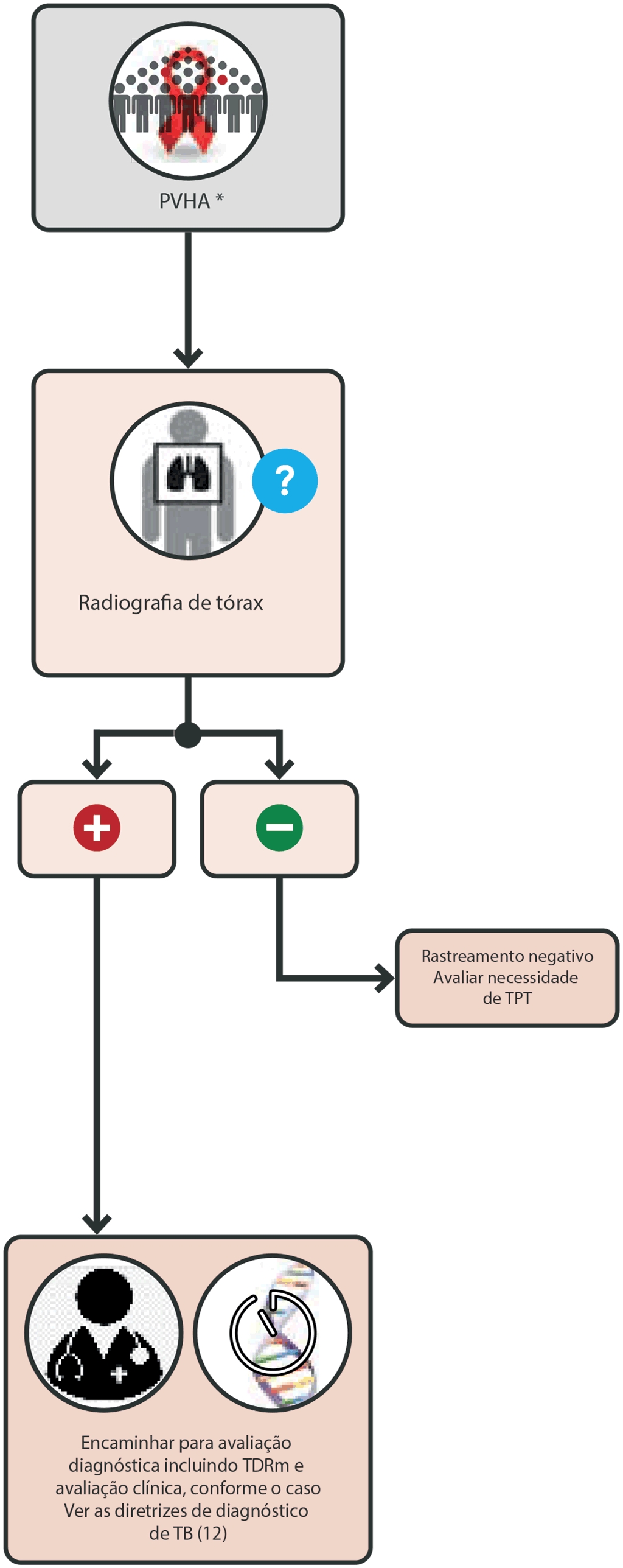 CXR single screening algorithm